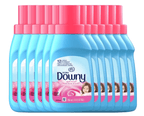 Downy April Fresh Fabric Softener 10oz 12-Pack – Long-Lasting Softness, Wrinkle Reduction & Fresh Scent for Everyday Laundry