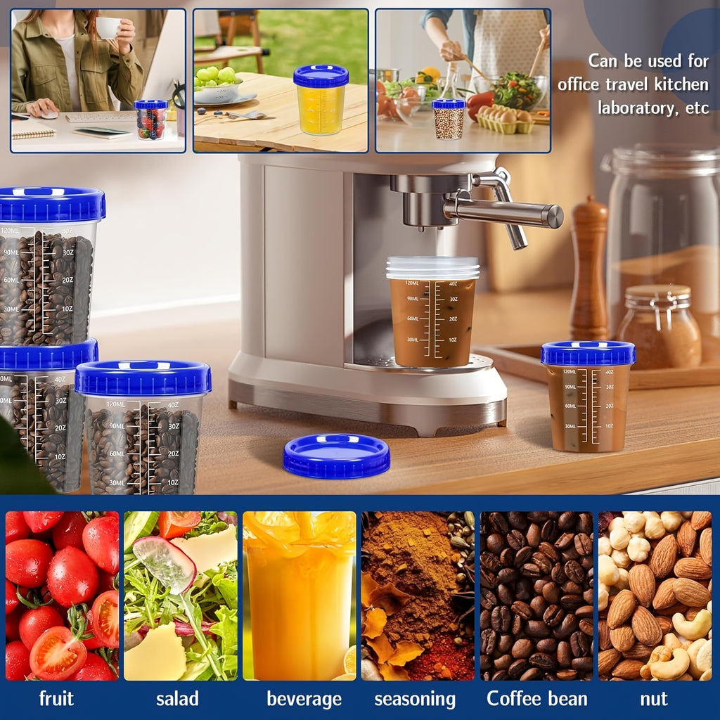 Meal Prep Containers 6pcs 24oz BPA-Free Plastic Food Storage with Flip-Top Lids – Leakproof Microwave Dishwasher Freezer Safe for Soup, Leftovers & Meal Prep