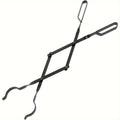 26 Inch Fireplace Tongs Heavy Duty Wrought Iron Log Tongs for Fire Pit Campfire Wood Stove BBQ Indoor Outdoor Camping