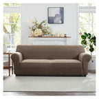 Thickened Jacquard Spandex Sofa Cover Elastic Stretch Slipcover Pet Friendly All Season Non-Slip Removable Washable Armchair Loveseat 1 2 3 Seater Couch Protector