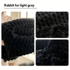 Super Soft Fuzzy Plush Throw Blanket 100% Polyester Lightweight Queen Size Bed Blanket for Women Bedroom Spring Summer 4 Colors 4 Sizes