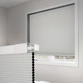 Cordless Honeycomb Blinds No Drill No Tools – Cellular Shades Color-Matched Easy Install Window Blinds for Bedroom Living Room & Office