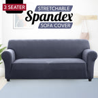 Spandex Stretch Sofa Cover Non-Slip Washable Couch Slipcover for 1 2 3 Seater Elastic Furniture Protector Pet & Kid Friendly Living Room Bedroom Home Decor
