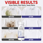 White Fabric Brightener & Yellowing Remover Powder - Color-Restoring Bleaching Agent for White Clothes Anti-Color-Bleeding Whitening Laundry Treatment