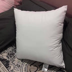 Fluffy Square Pillow Inserts Set of 4 with Zipper, Plump Cushion Stuffer Inserts for Throw Pillow Covers, Sofa, Bed, Patio & Couch, Machine Washable, Available in 14 to 22 Inch Sizes