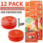 Air Freshener Odor Eliminator 4-Pack and 12-Pack Lasts Up to 30 Days Each for Bathroom Kitchen Garbage Can Cat Litter Box Car 6 Scents Lavender Lemon Paeonia