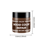 Color-Matching Wood Scratch Repair Paste – Crack & Gouge Filler for Furniture, Doors, Cabinets, Tables, Chairs & Hardwood Floors, Restores Surface Color & Finish, Easy No-Sand Application
