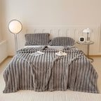 Faux Rabbit Fur Blanket Ultra-Soft Plush Throw for Bed & Couch – Lightweight Cozy Blanket in 8 Colors, Twin to King Size, Safe for Kids & Adults
