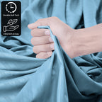 Luxury Striped Bed Sheet Set 3 or 4 Pcs – Hotel-Quality Deep Pocket 16", Extra Soft Breathable Cooling Sheets, Wrinkle & Fade Resistant, Twin Twin XL Full Queen King Cal King, 11 Colors