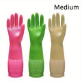 Cleaning Gloves 3 Pairs Waterproof – Heavy-Duty Rubber Dishwashing Gloves for Kitchen, Laundry & Household Cleaning | Slip-Resistant