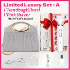 4-in-1 Electric Shaver for Women Rechargeable Grooming Kit Wet Dry Painless Lady Razor for Face Nose Legs Underarm Bikini Trimmer Luxury Gift Set