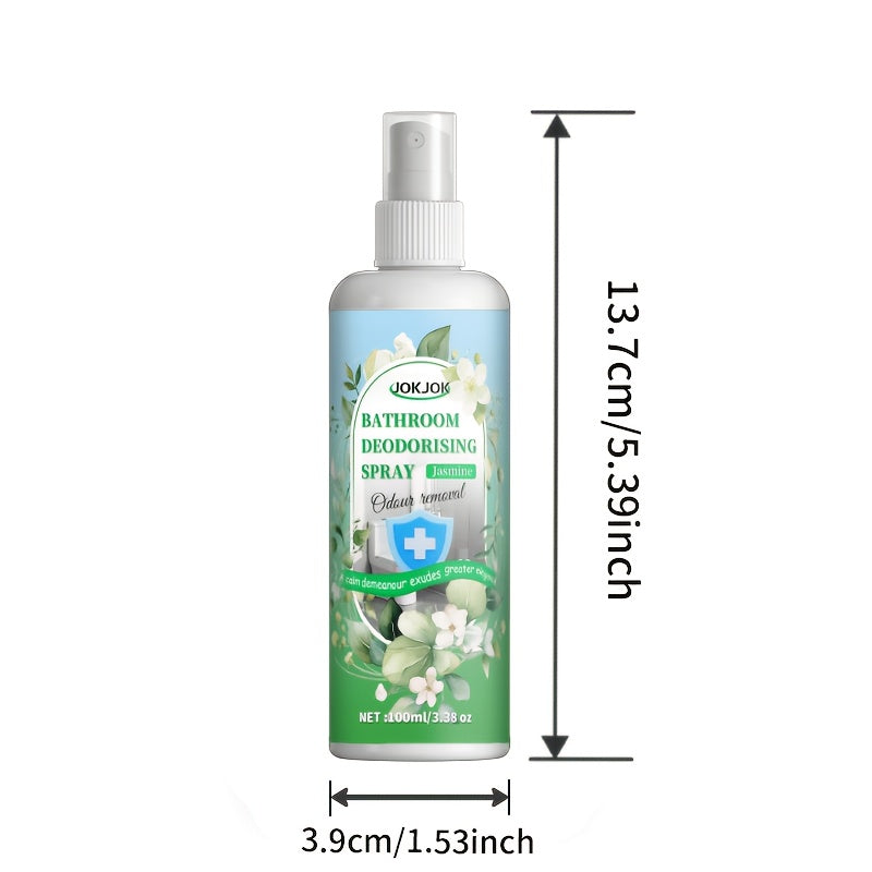 Bathroom Deodorizing Spray Long-Lasting Fragrance Eliminates Toilet Urine Odor Neutralizes Sweat Shoe Smell Air Freshener for Home Bathroom Kitchen Shoe Cabinet
