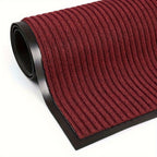 Heavy-Duty Outdoor Entrance Mat – Non-Slip PVC, Striped Polypropylene | Entryway, Patio & Business | All Seasons | 3 Colors, 7 Sizes | Nuvia Haven