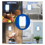 UV Sticky Trap Mosquito Killer Lamp Plug-In Indoor Bug Zapper with 10 Replacement Sticky Films Blue-Purple Light Non-Toxic Odorless Fly Insect Trap for Home Bedroom Kitchen Office