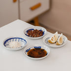 Cat Shaped Ceramic Mini Dish Set 8 Piece – 4 Inch Soy Sauce Bowls for Side Dishes, Condiments & Serving – Cute Kitchenware for Home & Restaurant