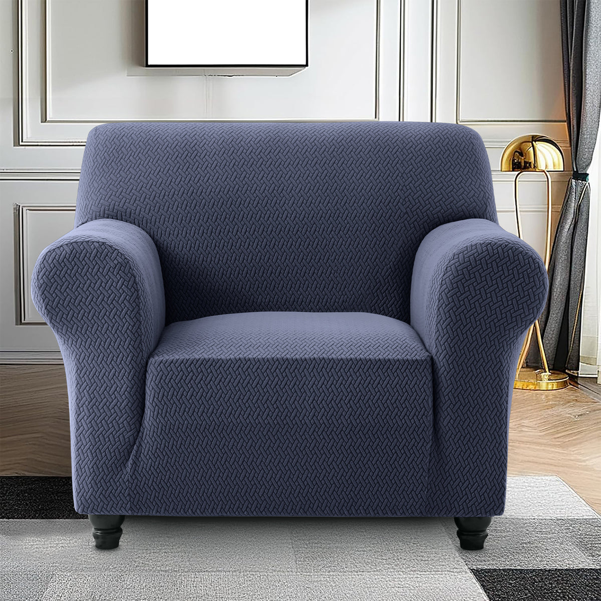 Elastic Stretch Sofa Cover Spandex – Non-Slip Couch Slipcover, Pet-Friendly, Machine Washable, All-Season, 7 Colors, 1/2/3 Seater, Living Room Bedroom Office Home Decor