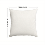 Geometric Pillow Covers 4 Pack 18x18 Black White Mid-Century Modern Abstract Decorative Cushion Covers Zipper Machine Washable for Sofa Bedroom Living Room