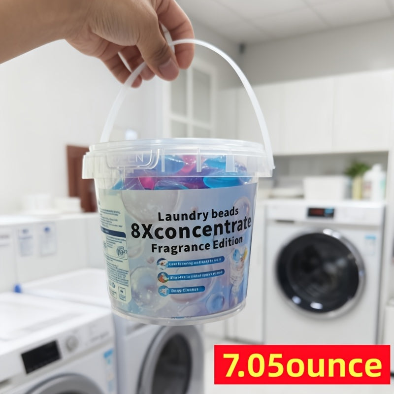 5-in-1 Scented Laundry Pods 7.05oz or 21.16oz – Premium Long-Lasting Aroma Detergent Beads, 12g Pre-Measured Pods Wash 8–12 Items, Powerful Stain Remover Fabric Cleaner