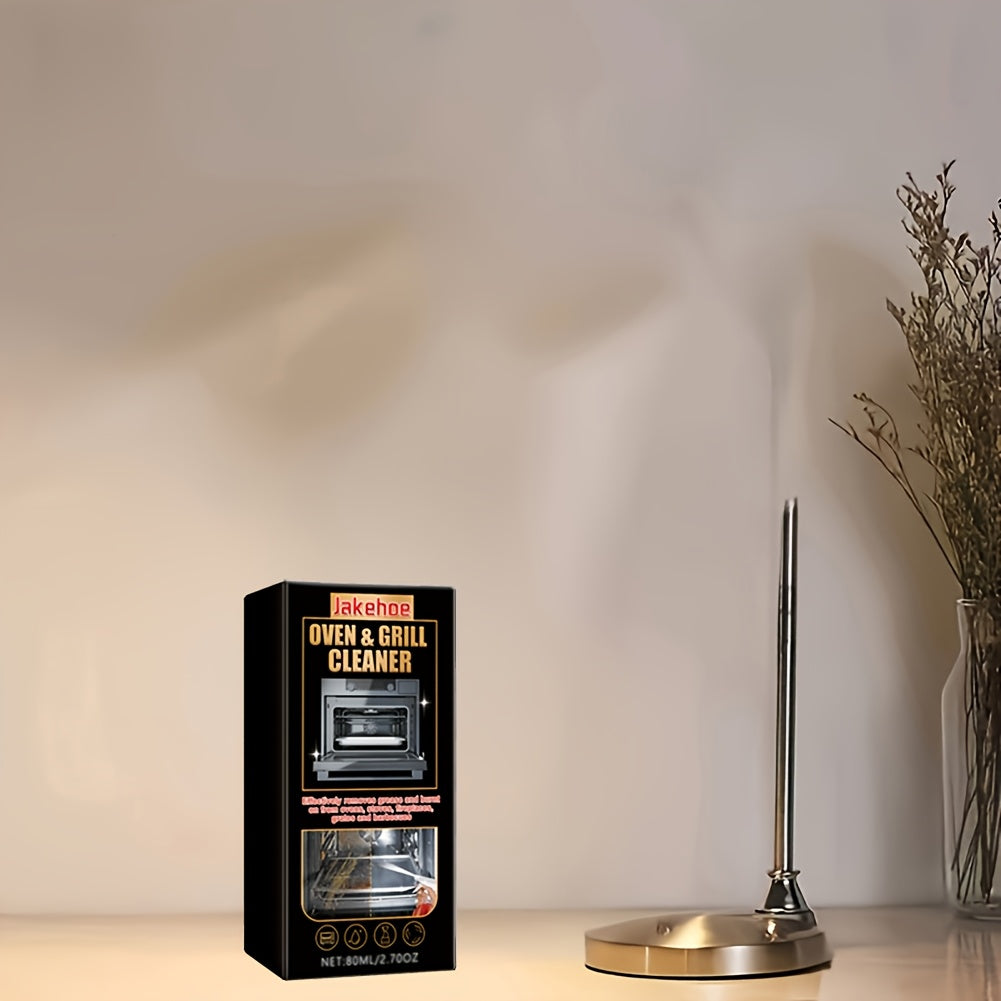 Stove & Oven Foam Cleaner Spray – Heavy-Duty Grease & Old Dirt Remover for Ovens, Grills & Kitchen Surfaces, Citric Acid Formula, Odor Eliminator, Hassle-Free Clean