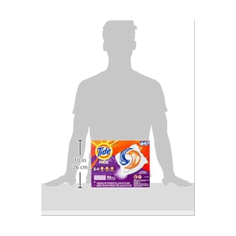Laundry Detergent Pods Spring Meadow Scent – 39, 78 or 156 Count Packs, 3-in-1 Cleaning Power, HE Compatible Tide Pods for All Washers & Temperatures