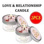 Manifestation Candle – Scented Soy Wax Candle with Golden Crystal & Guidance Card, 3oz, 12+ Hr Burn, for Focus, Meditation & Yoga | Abundance & Law of Attraction Gift for Women (1 or 2 Pack)