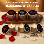 2-in-1 Soy Wax Massage Oil Candle Essential Oil Scented Warm Moisturizing Body Lotion Luxury Spa Candle Gift Set for Women Nail Salon Pedicure Wedding Christmas Valentine 1pc 2pc 6pc 17 Scents