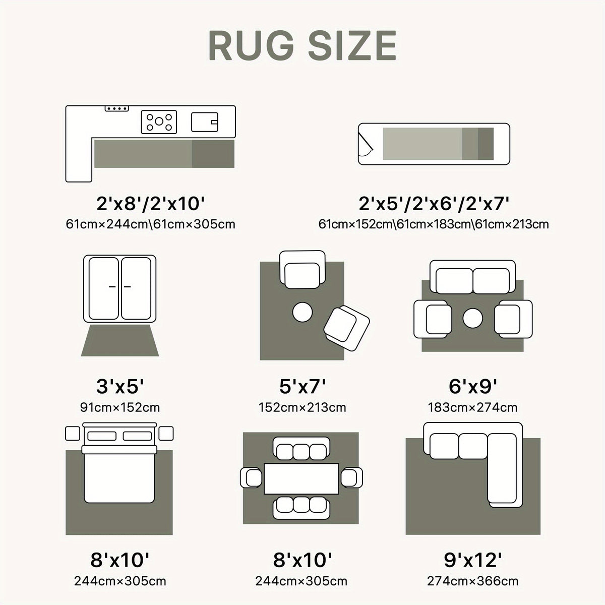Sage Green Runner Rug Machine Washable Non-Slip - Boho Vintage Distressed Low Pile Flat Rug for Hallway Kitchen Entryway, Ultra-Thin Under-Door Fit, 11 Sizes