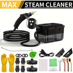 Portable Steam Cleaner 2500W High-Temperature High-Pressure Household Cleaner – 9-Speed Carpet & Floor Steam Mop with 1200ml Tank, Handle Switch, 3 Models: Basic, Upgraded & Intelligent