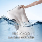 Adjustable Ergonomic Bed Pillows 2-Pack or 4-Pack - Soft Neck Support, Removable Washable Pillow Core, No-Collapse Deep Sleep Pillow Set for Couples Home Bedroom