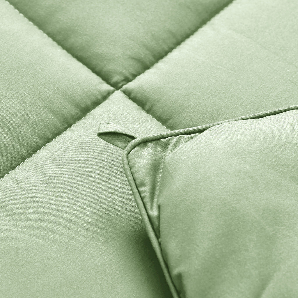 All Season Comforter with Corner Tabs & Box Stitching – Soft Fluffy Lightweight Hotel-Quality Duvet Insert for Twin Queen King, Breathable Year-Round Bedding