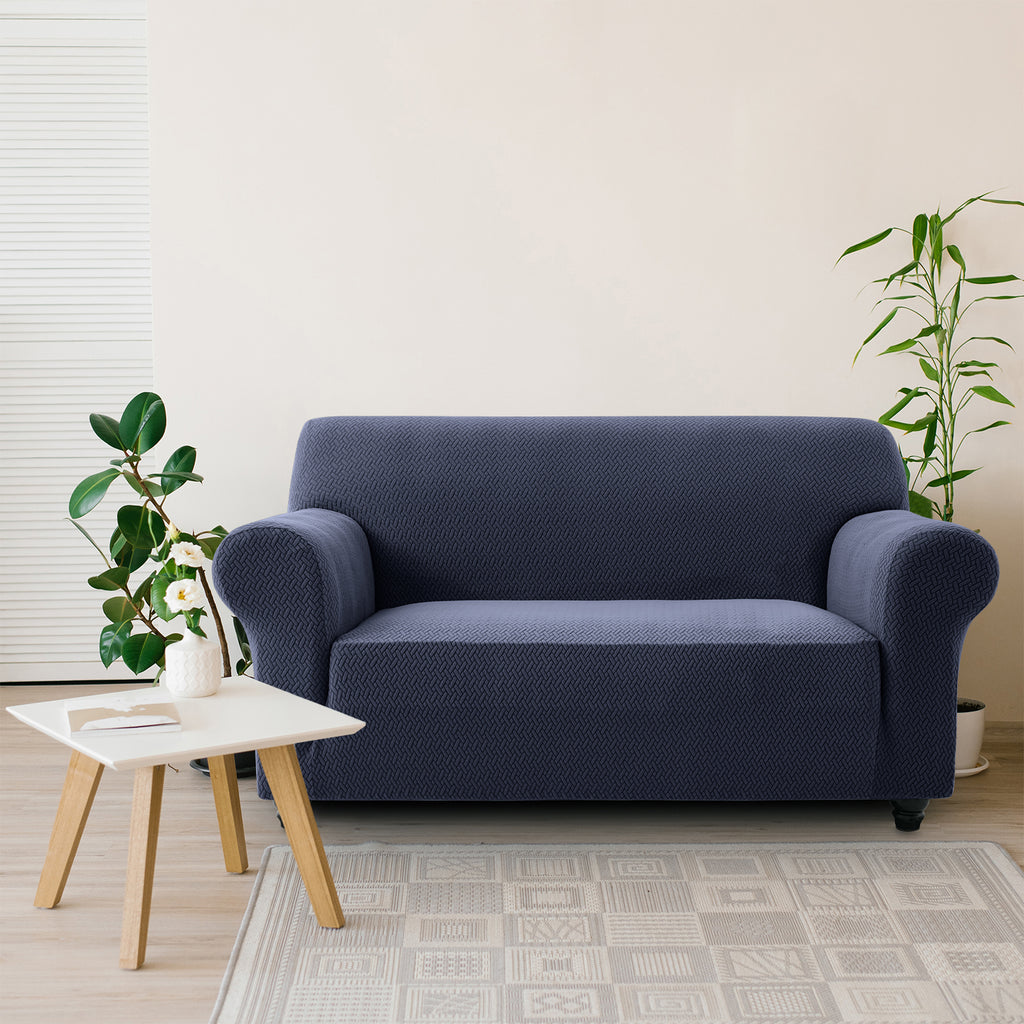 Elastic Stretch Sofa Cover Spandex – Non-Slip Couch Slipcover, Pet-Friendly, Machine Washable, All-Season, 7 Colors, 1/2/3 Seater, Living Room Bedroom Office Home Decor