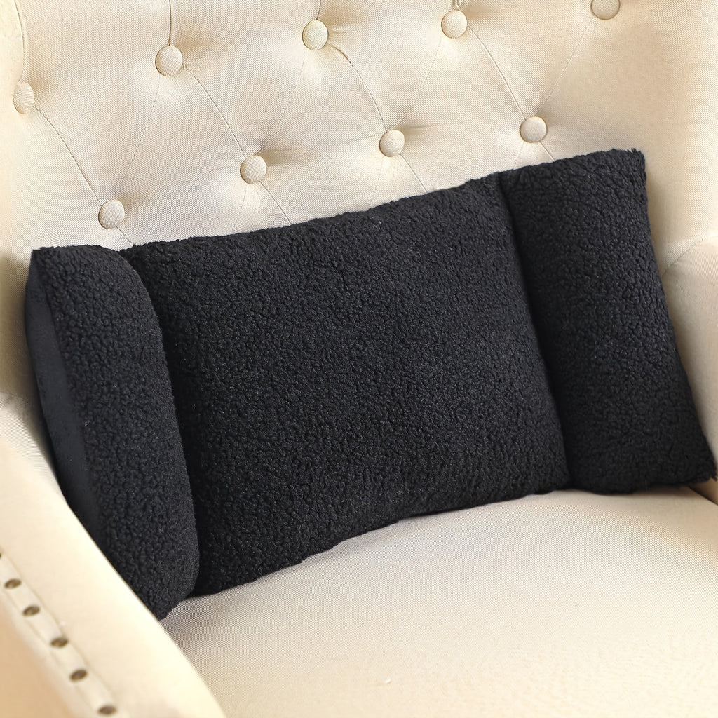 3-Section Adjustable Lumbar Support Pillow for Office Chair Sofa Bed Car Seat Ergonomic Back Cushion Hand Washable 5 Colors