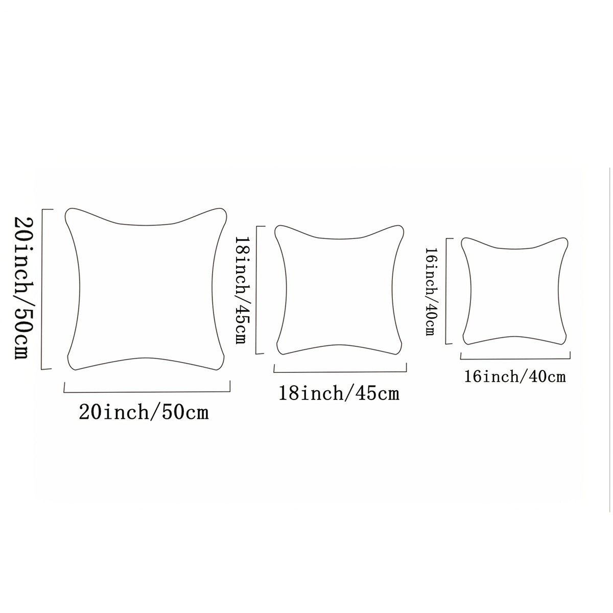 3D Ruffle Farmhouse Throw Pillow Covers Set of 2 – Handcrafted Cushion Pillowcase with Zipper, Soft Polyester, Multiple Colors & Sizes for Sofa Bed Couch Home Decor