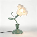 Tulip Flower Shape Table Lamp – Aesthetic Vintage Floral Bedside & Desk Lamp for Bedroom, Dresser & Living Room Home Decor (Bulb Not Included)
