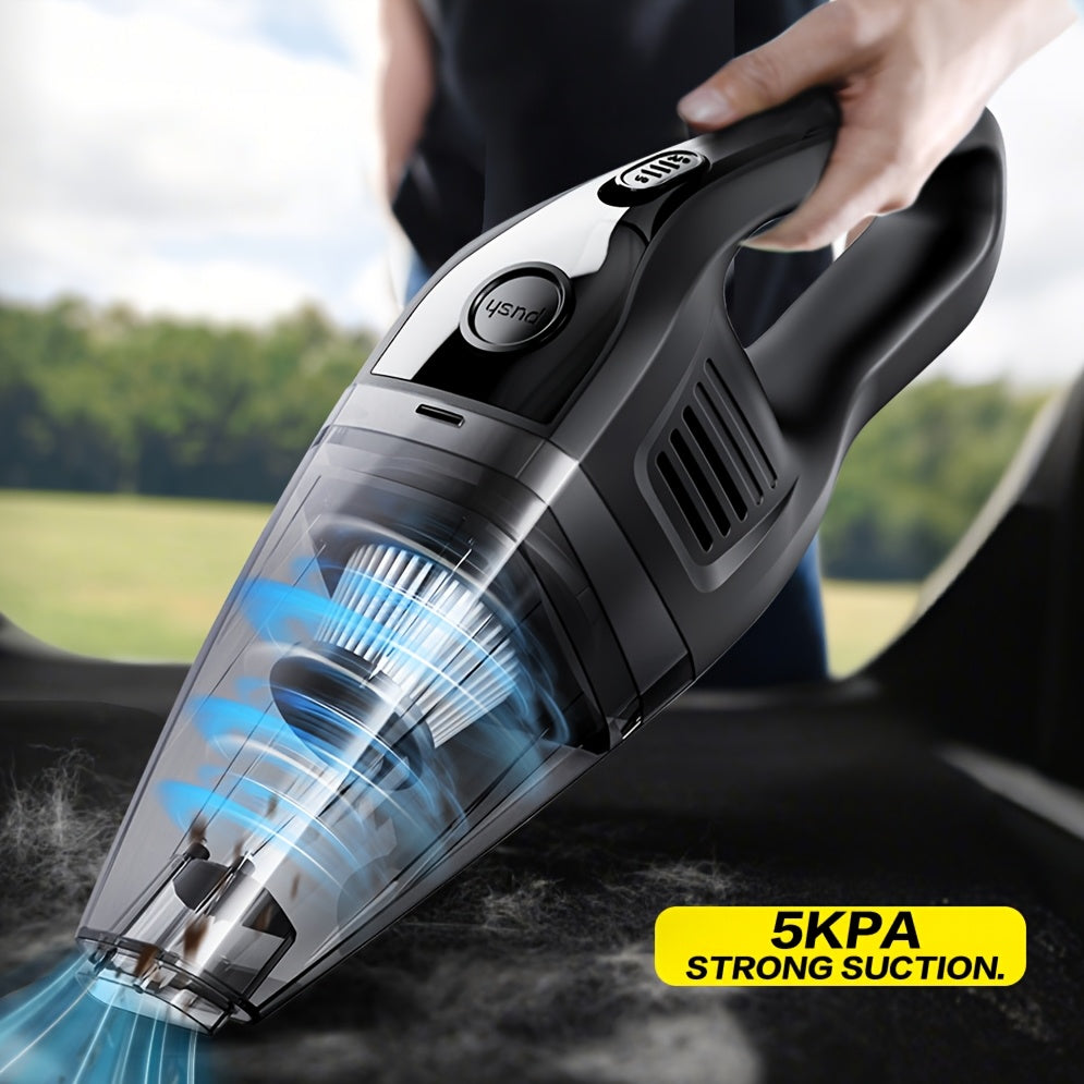 Cordless Handheld Vacuum Cleaner – Lightweight, Powerful Suction, Large Capacity & Rechargeable, Deep Cleaning for Home, Kitchen, Car & Office | 6 Colors