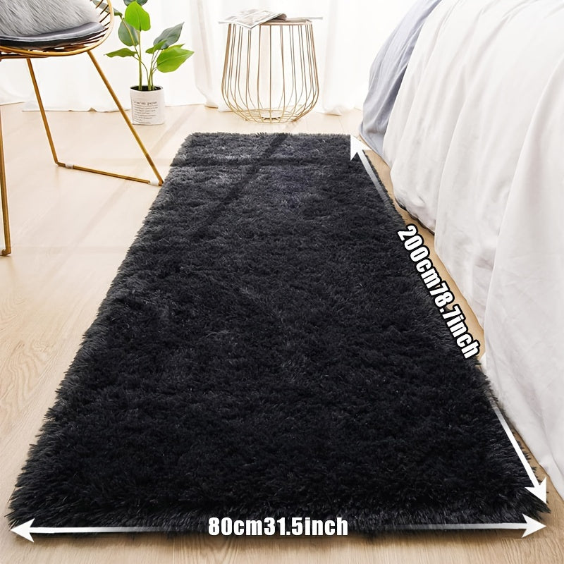Tie-Dye Plush Fluffy Area Rug for Living Room Bedroom – Soft Non-Slip Indoor Carpet, Water-Absorbent Luxury Shaggy Mat, Modern Home Decor, Multiple Sizes