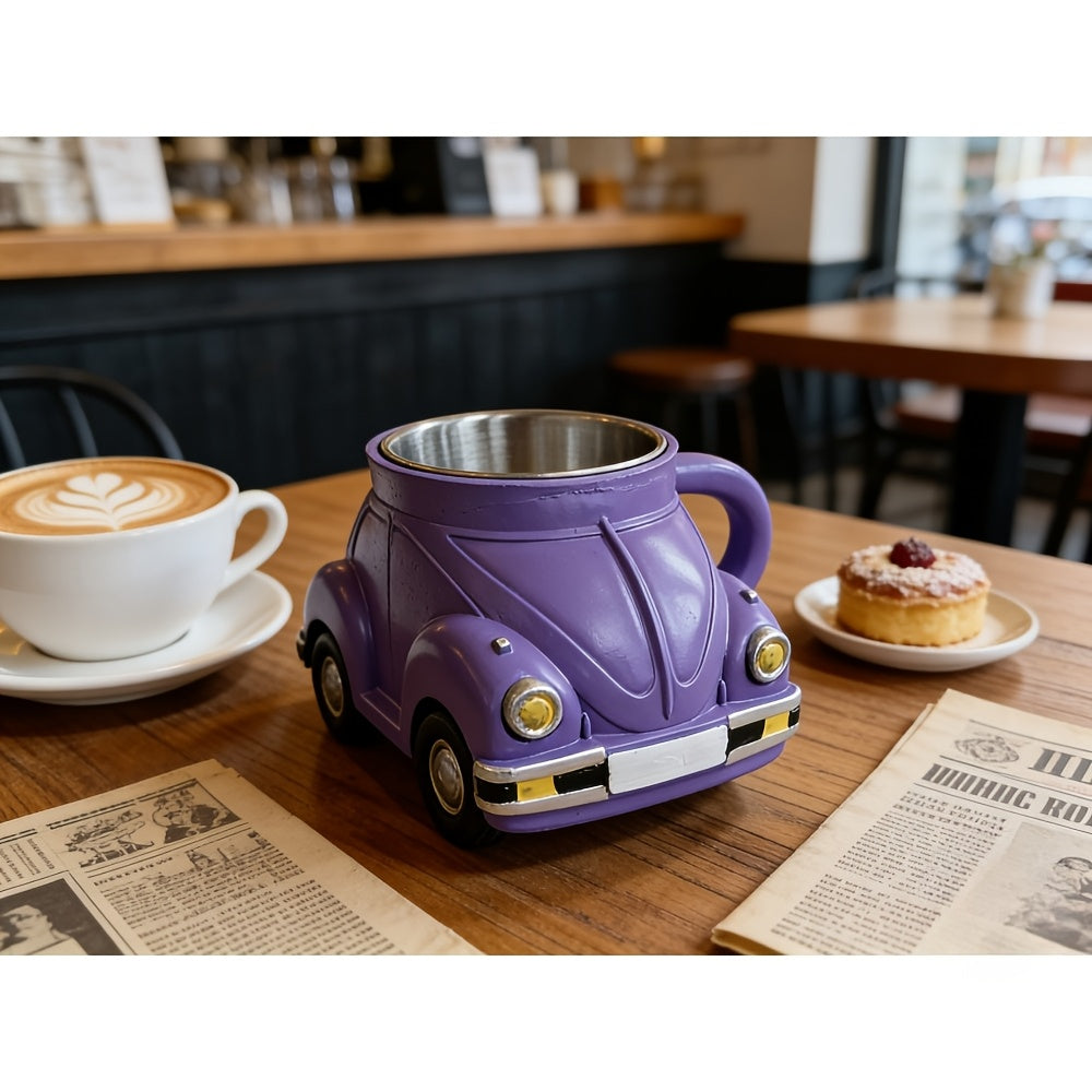 Sports Car Shaped Coffee Mug | Novelty Large Capacity Unique Drinkware Office Decor Gift for Car Lovers