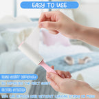 Mini Portable Pet Hair Remover Roller 12 Pack, Travel-Size Lint Roller for Clothing Furniture & Car Seats, No Power Required Reusable Pet Hair Lint Cleaner for Home & On the Go