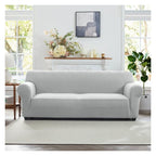 Thickened Jacquard Spandex Sofa Cover Elastic Stretch Slipcover Pet Friendly All Season Non-Slip Removable Washable Armchair Loveseat 1 2 3 Seater Couch Protector