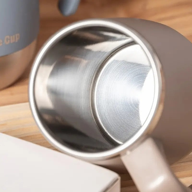 Insulated Coffee Mug Stainless Steel 16.91oz - Double Wall Vacuum Thermos Cup with Lid, Hot & Cold Travel Mug for Camping Outdoor Home, Red Khaki Blue, Holiday Birthday Gift