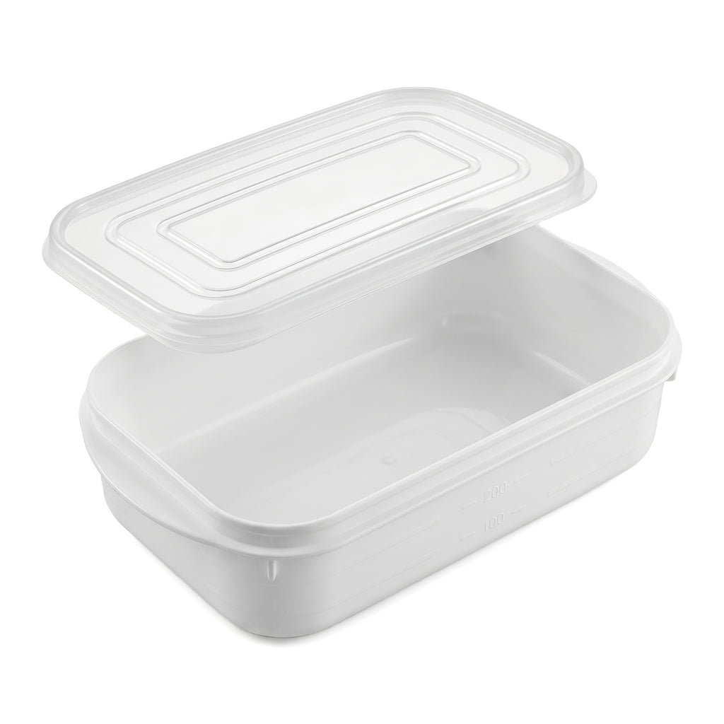 Food Storage Containers 10 Piece Set 5 Containers with Lids Stackable Freezer-Safe Food-Grade Meal Prep Bento Boxes for Fridge Meat Fruit