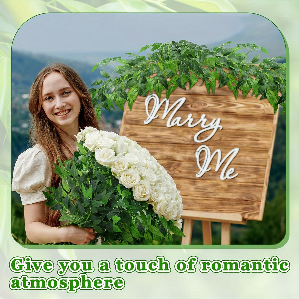 Artificial Bougainvillea Vine Green Leaves 12pcs Faux Italian Ivy for Hanging Wreaths Wedding Arches Bouquet Fillers Table Centerpieces Spring Home Seasonal Decor