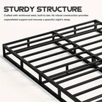 5" High Profile Box Spring with Cover | Heavy Duty Reinforced Steel, Quiet Noise-Free, Easy Assembly – Twin XL Mattress Foundation