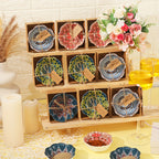 Small Ceramic Bowls 12 Pack 3.3 Inch Boho Wedding Souvenirs Dipping Bowl Bridal Shower Guest Gifts Mexican Pottery Rustic Decor