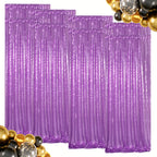 Sequin Backdrop Curtains – Glitter Party & Wedding Background Panels, 2ft×8ft per Panel, 4/6/8 Panel Sets, 29 Colors for Birthday, Stage, Bridal & Event Decor