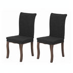 Stretch Sofa Cover Set 2 or 3 Piece Form Fit Wrinkle Free Couch Slipcover for Sofa Loveseat Armchair Polyester Spandex Furniture Protector
