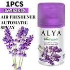 Hands-Free Automatic Odor-Fighting Air Freshener Refill 8.45oz – 6 Scents (Lavender, Vanilla, Cool Linen, Ocean, Mixed Berries & Magnolia) for Home, Car, Bathroom, Closet & Office | 1 or 4 Pack