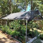 40% Shade Cloth with Grommets for Greenhouse, Garden & Pergola – Mesh Sunshade Netting for Plant Heat Protection, Chicken Coops & Outdoor Patios