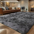 Soft Plush Tie-Dye Area Rug – Non-Slip, Washable Large Rectangle Mat | 8 Sizes