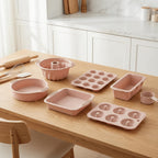 Baking Pan Set Oven-Safe Commercial Grade - Cookie Sheet Baking Sheet Round Cake Pan Muffin Pan Bread Pan Pizza Pan Square Pan - 4/6/12/23/46-Piece Kitchen Bakeware Sets, Restaurant Quality